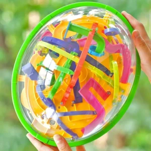 3D Intelligence Game Maze Ball Kids Limb Coordination Montessori Exercise Educational Brain Tester Training Toys For Children