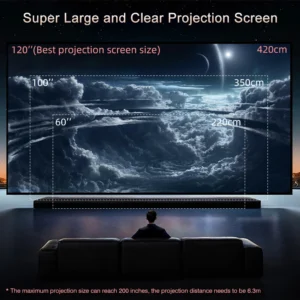 Touyinger Q11 projector 4K LED home theater electronics video game devices 5G Projectors full HD movie projector